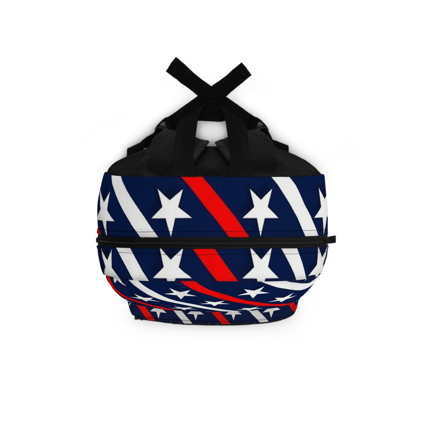 Patriotic Star-Striped Backpack, Trendy School Bag, USA Flag Backpack, Gift for Students, Travel Backpack, Independence Day Gear