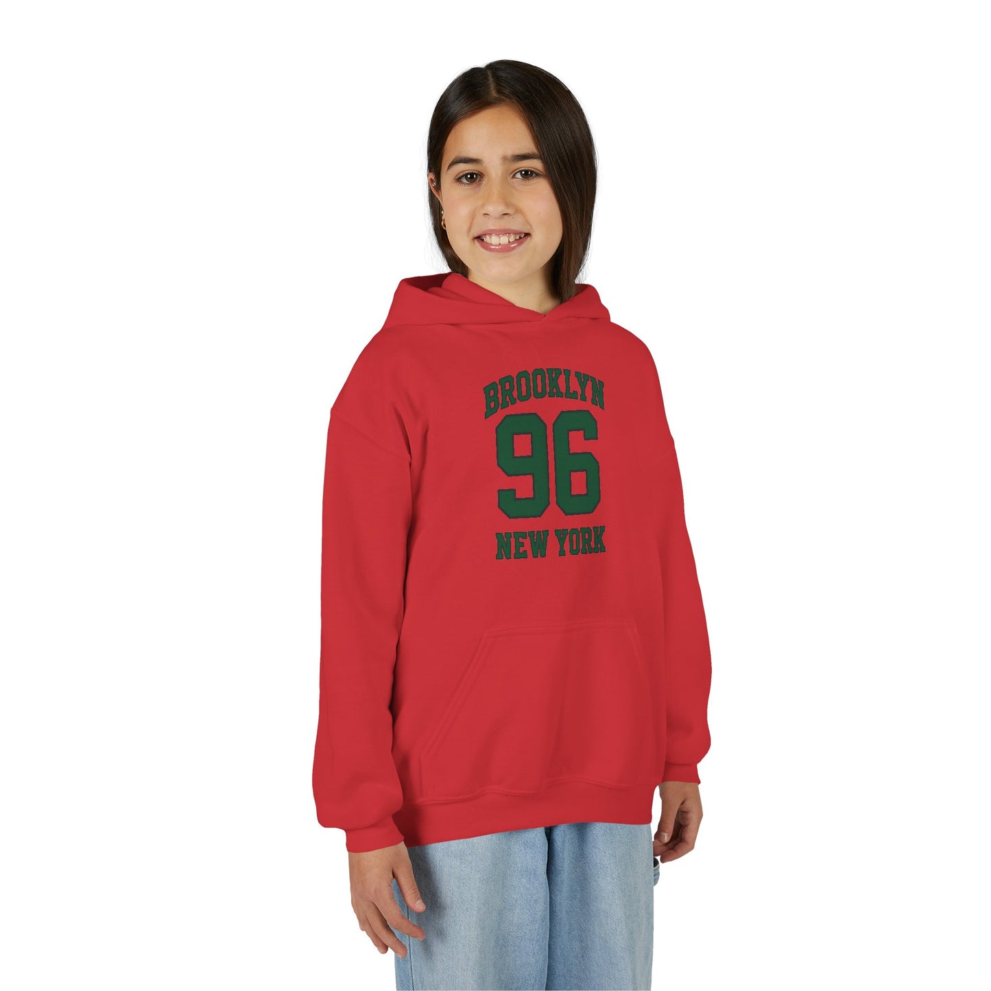 Brooklyn 96 Youth Hoodie – New York Varsity Sweatshirt