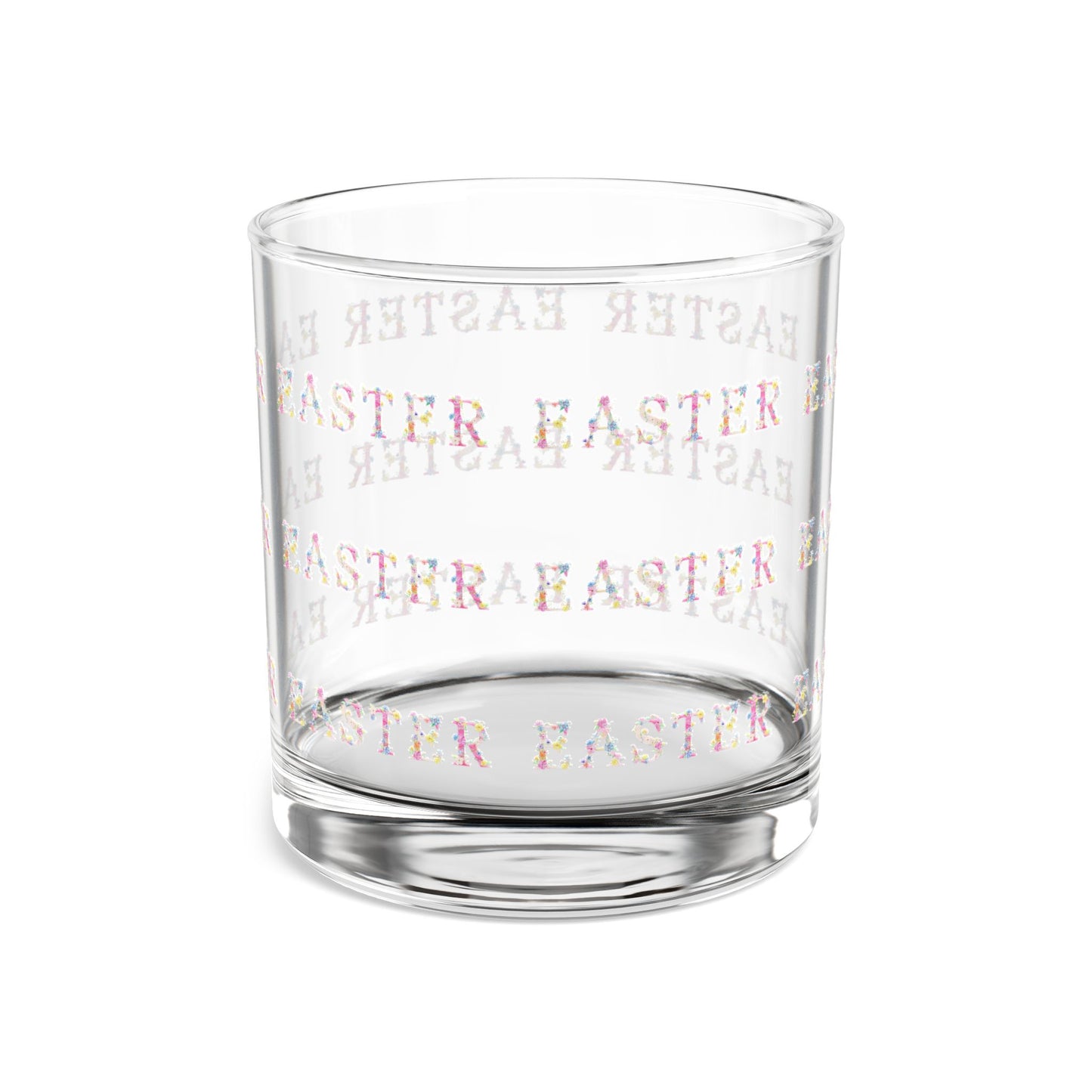 Easter Rocks Glass, 10oz Fun Holiday Drinkware