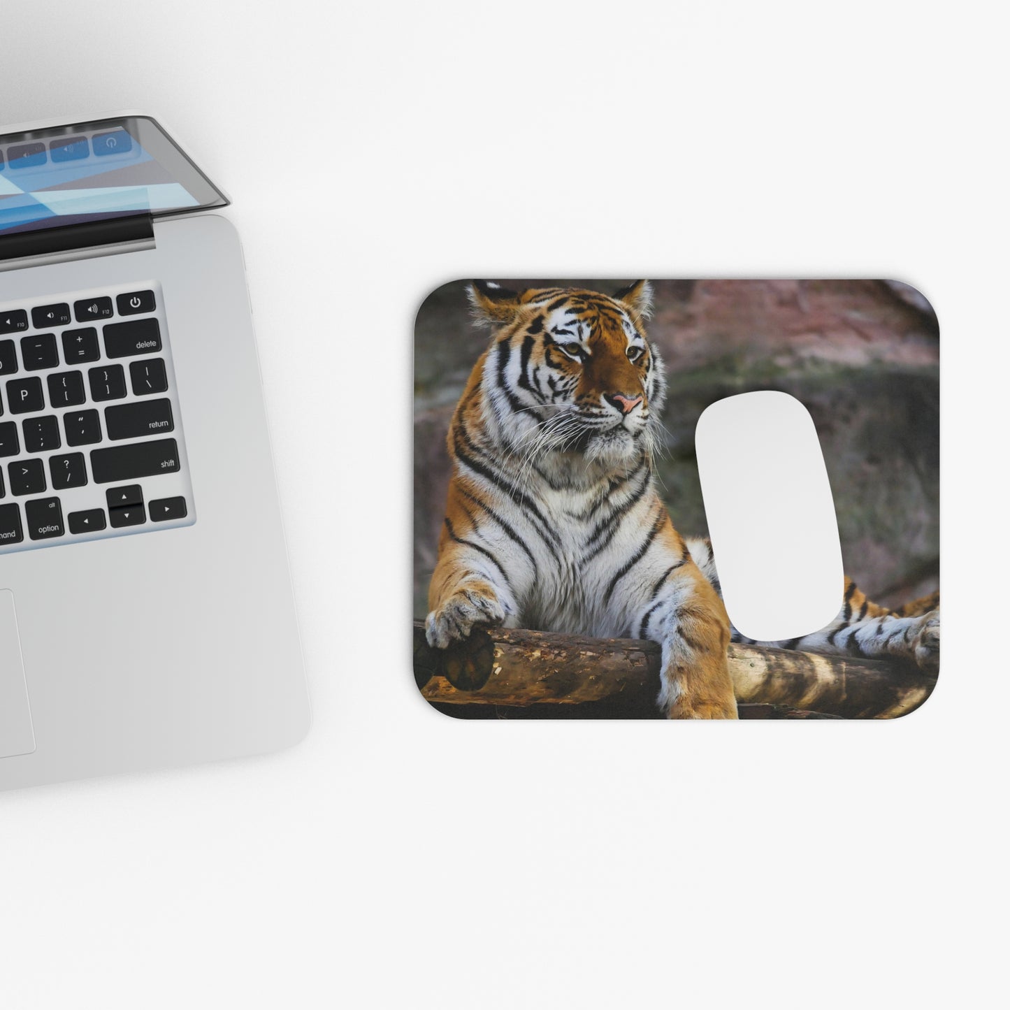 Mouse Pad (Rectangle) - Tiger