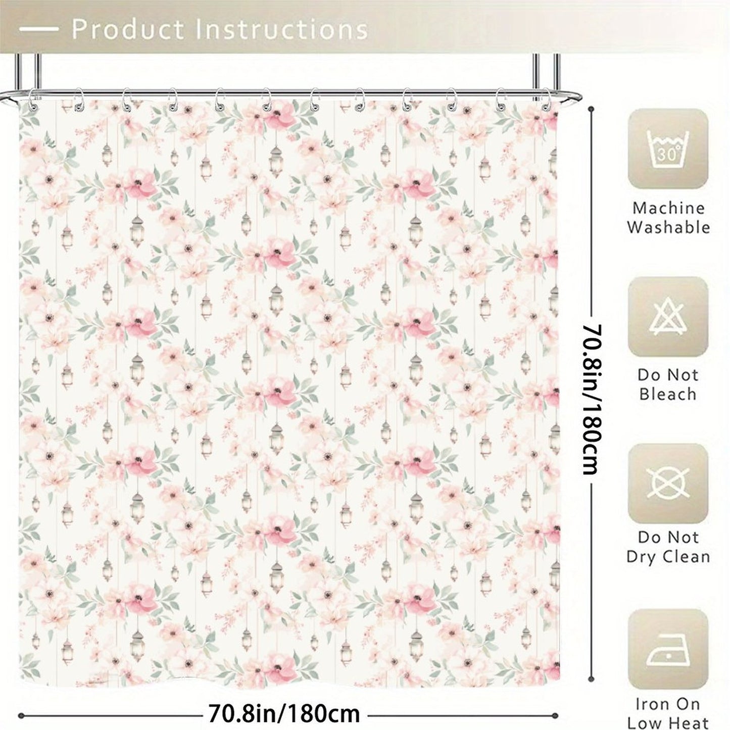 Waterproof Shower Curtain