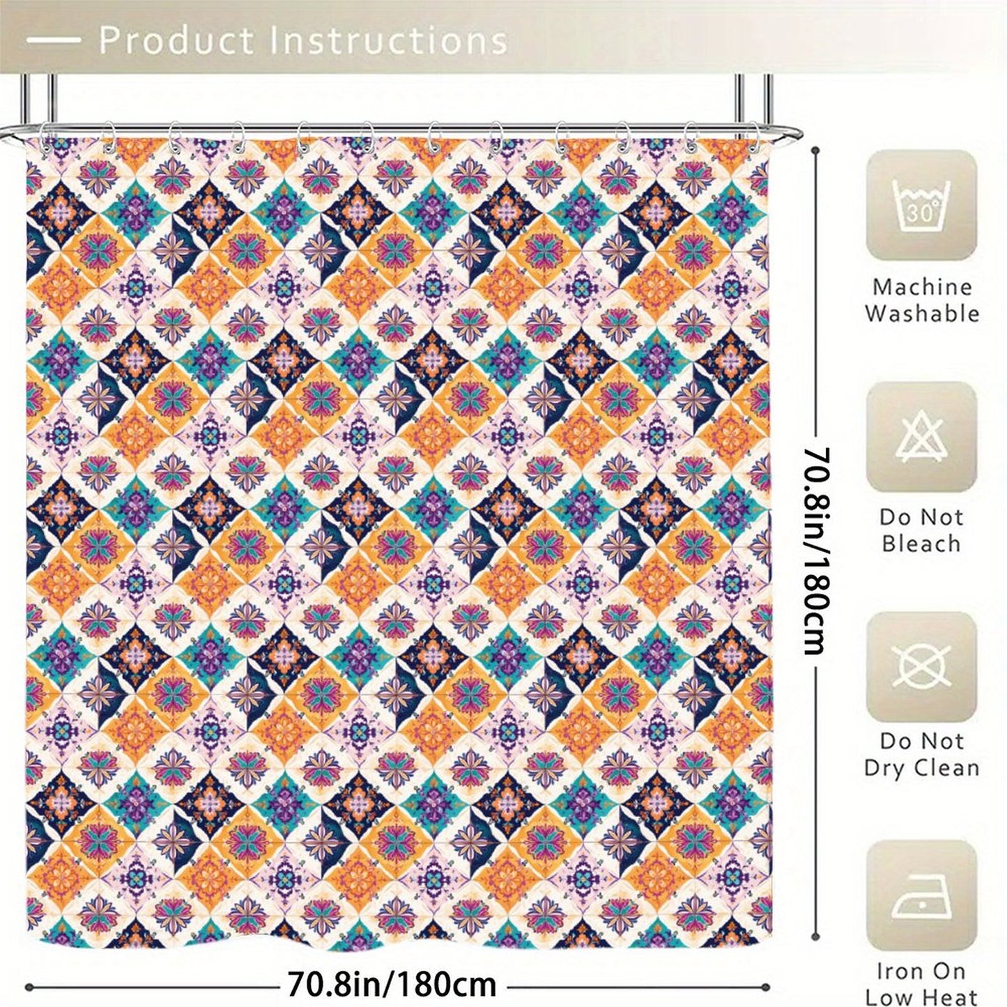 Waterproof Shower Curtain