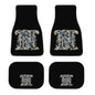 Car Mat Set of 4 - Letter N