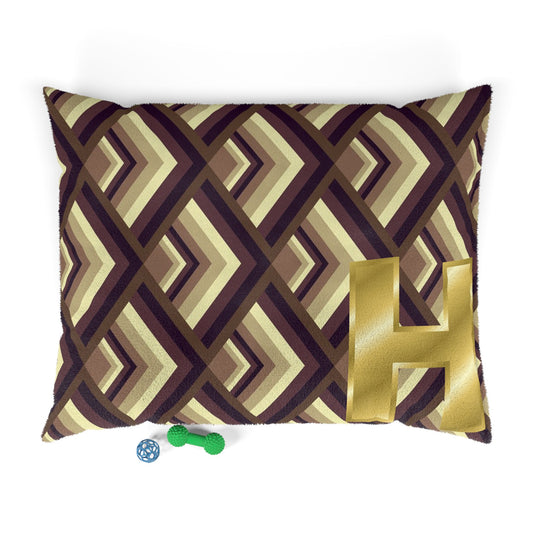 Stylish Personalized Pet Bed for Dogs and Cats, Customizable Dog Bed, Cozy Cat Lounge, Unique Pet Gift, Home Decor Accent