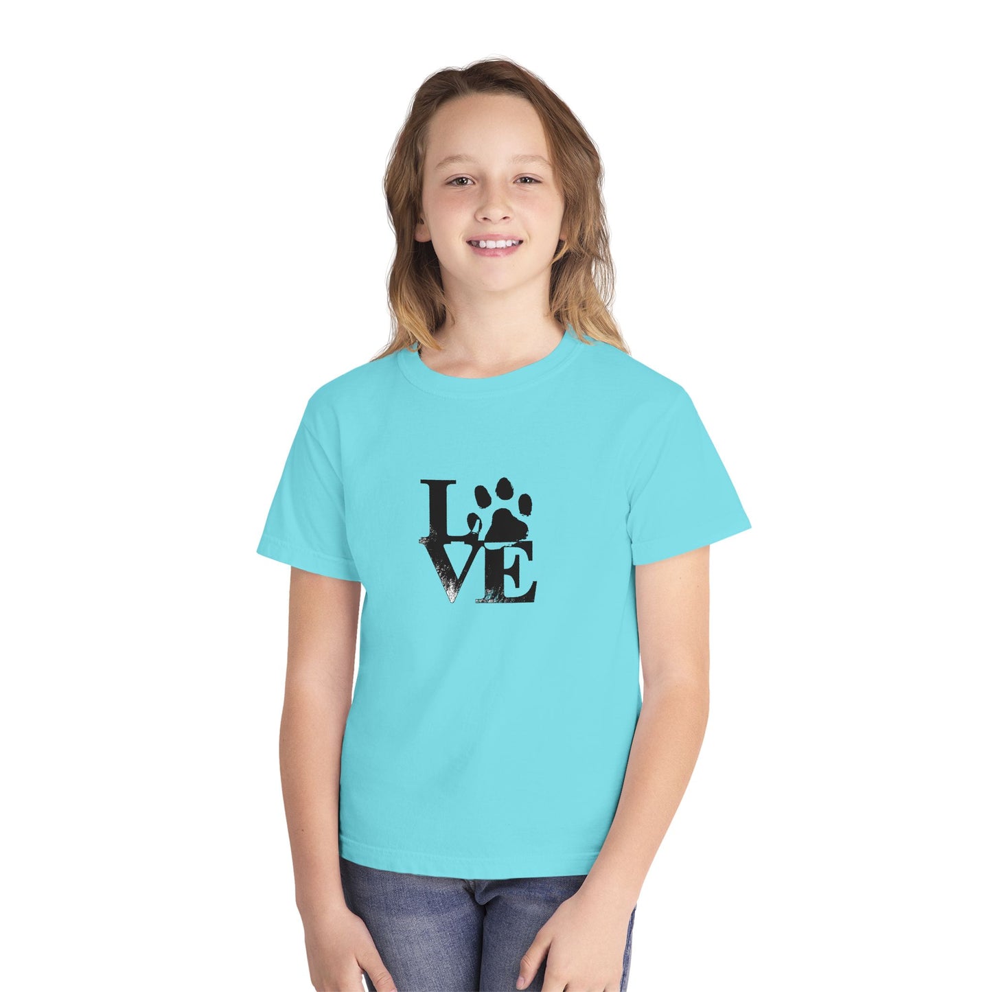 Youth Love Paw Tee