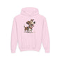 Kids Dog Hoodie – Cute Cartoon Jack Russell Puppy Sweatshirt (Custom Name Option)