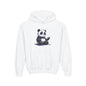 Kids Panda Yoga Hoodie — Cute Meditating Panda Sweatshirt for Children