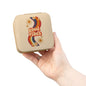 Good Vibes Jewelry Travel Case — Compact Retro Rainbow Daisy Jewelry Organizer