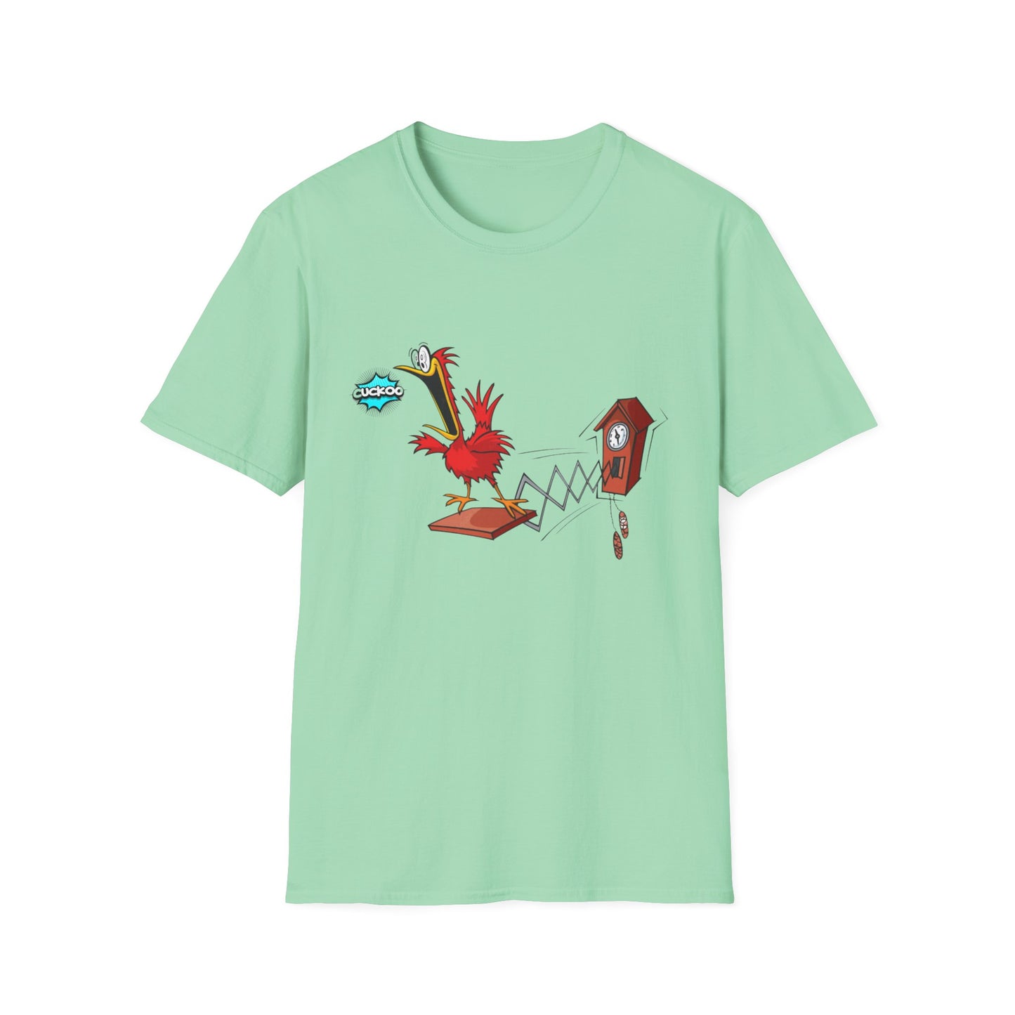 Whimsical Unisex Softstyle T-Shirt, Fun Graphic Tee