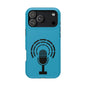 Phone Case — Retro Microphone Podcast Design, Magnetic Impact-Resistant