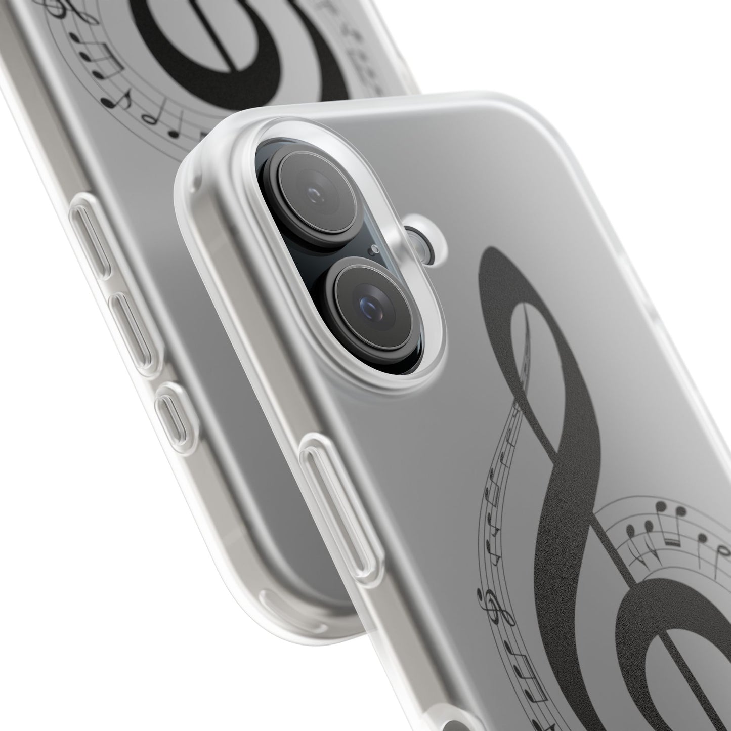 Phone Case — Musical Treble Clef Design