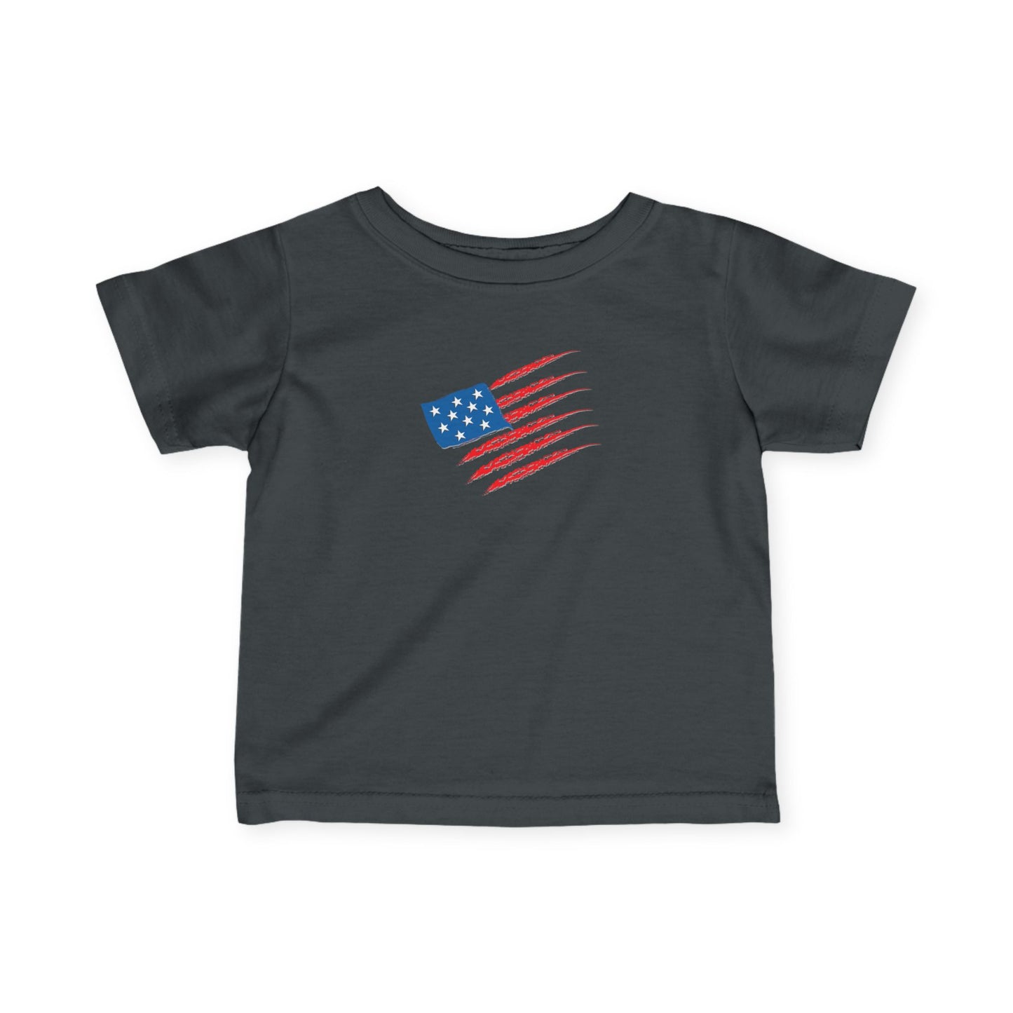 Patriotic Infant Tee - USA Flag Theme