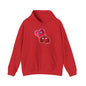 Heart Buds Hoodie — Cute Pair of Cheeky Heart Characters, Valentine’s Day Gift