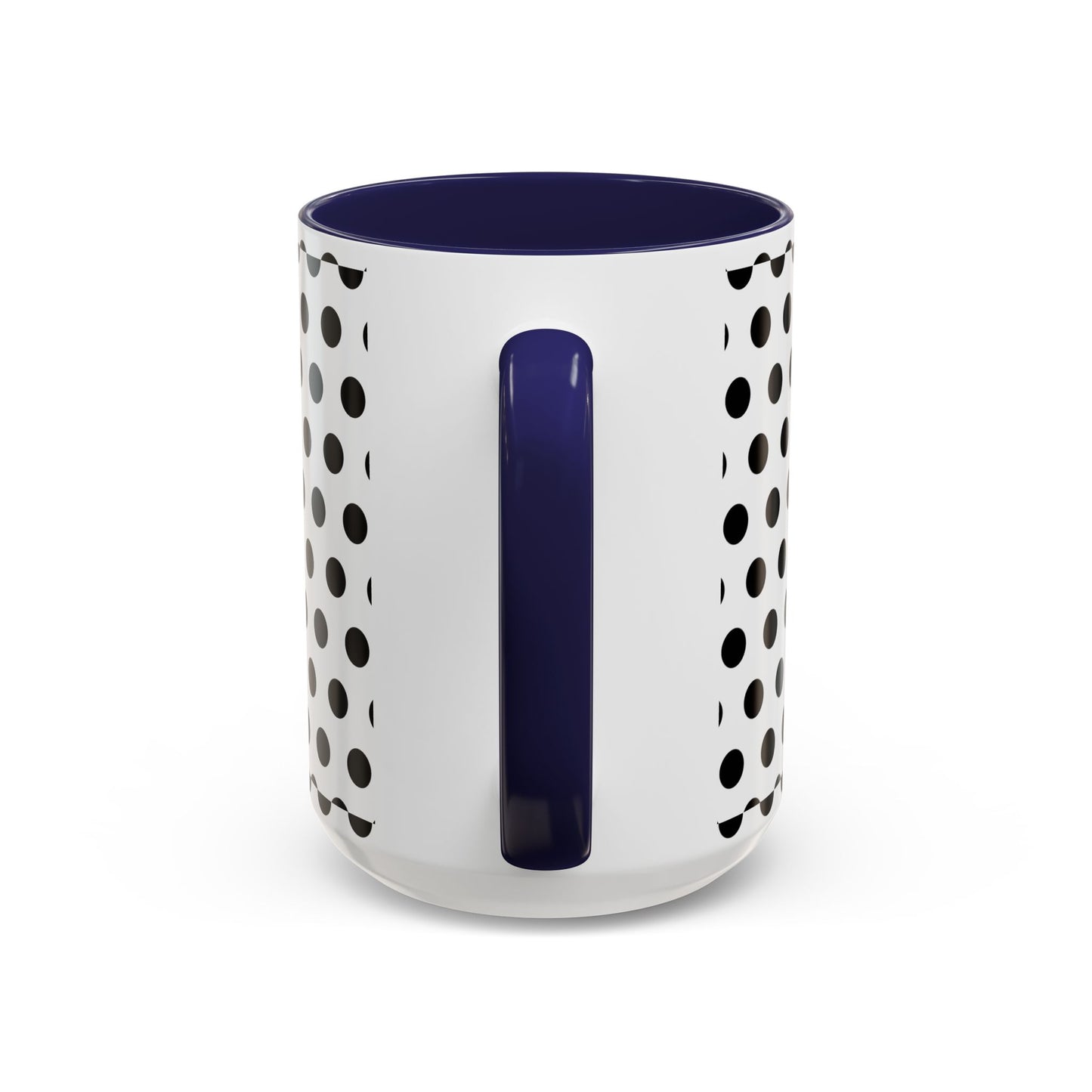Elegant Polka Dot Mug - Stylish Coffee Cup for Home, Office, Gift for Birthdays, Anniversaries, Holidays, Unique Drinkware