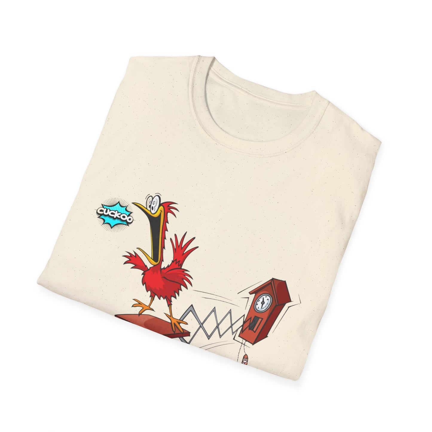 Whimsical Unisex Softstyle T-Shirt, Fun Graphic Tee