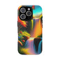 Phone Case - Vibrant Waterfall Landscape with Butterfly | Colorful Nature Protective Case