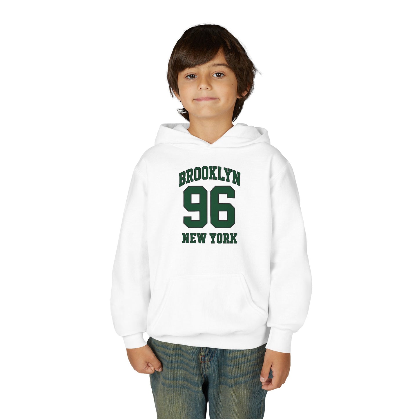 Brooklyn 96 Youth Hoodie – New York Varsity Sweatshirt