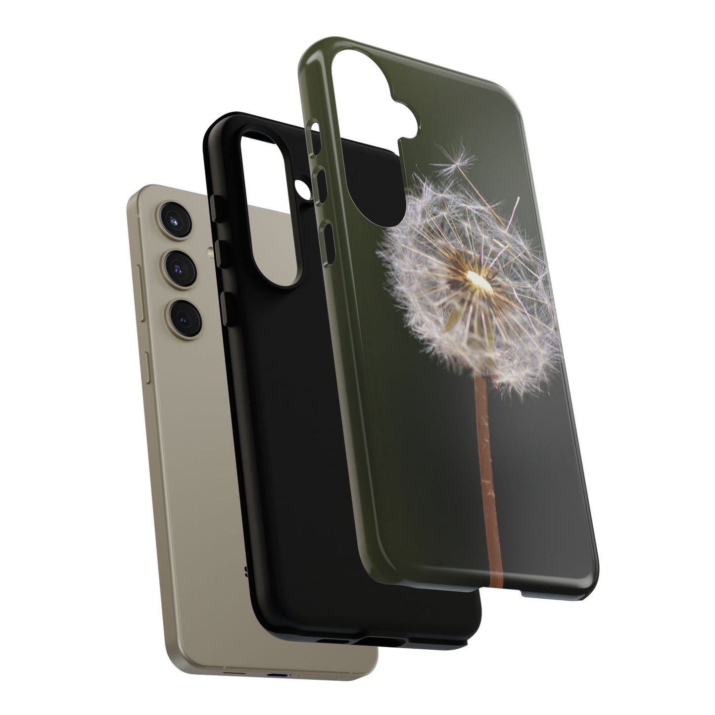 Dandelion Photo Tough Case — Protective Floral Phone Cover