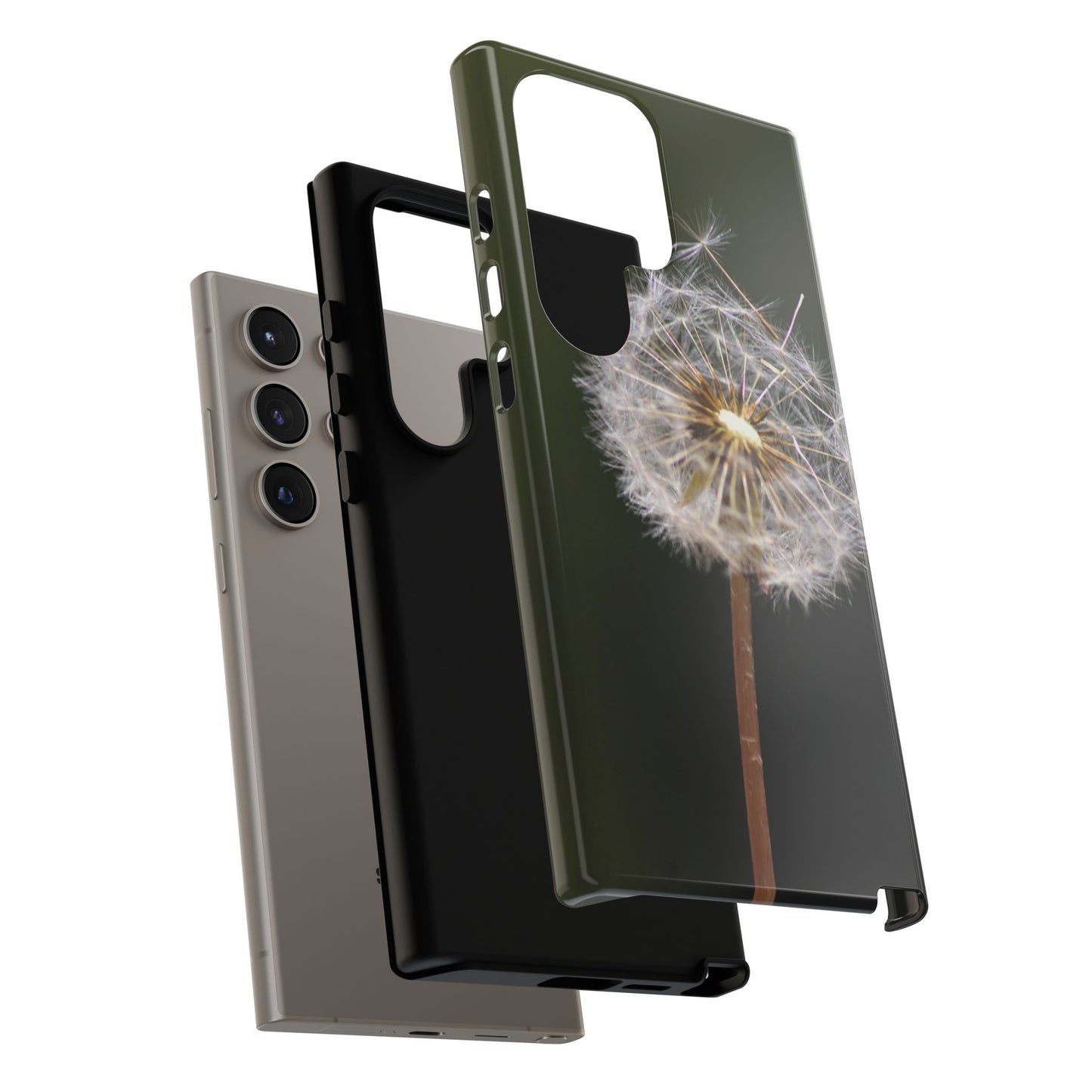Dandelion Photo Tough Case — Protective Floral Phone Cover