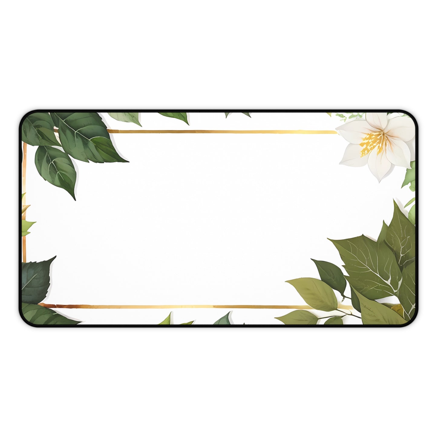 Elegant Botanical Desk Mat, Office Decor, Floral Desk Pad, Eco-Friendly Workspace, Gift for Her, Home Office Accessories