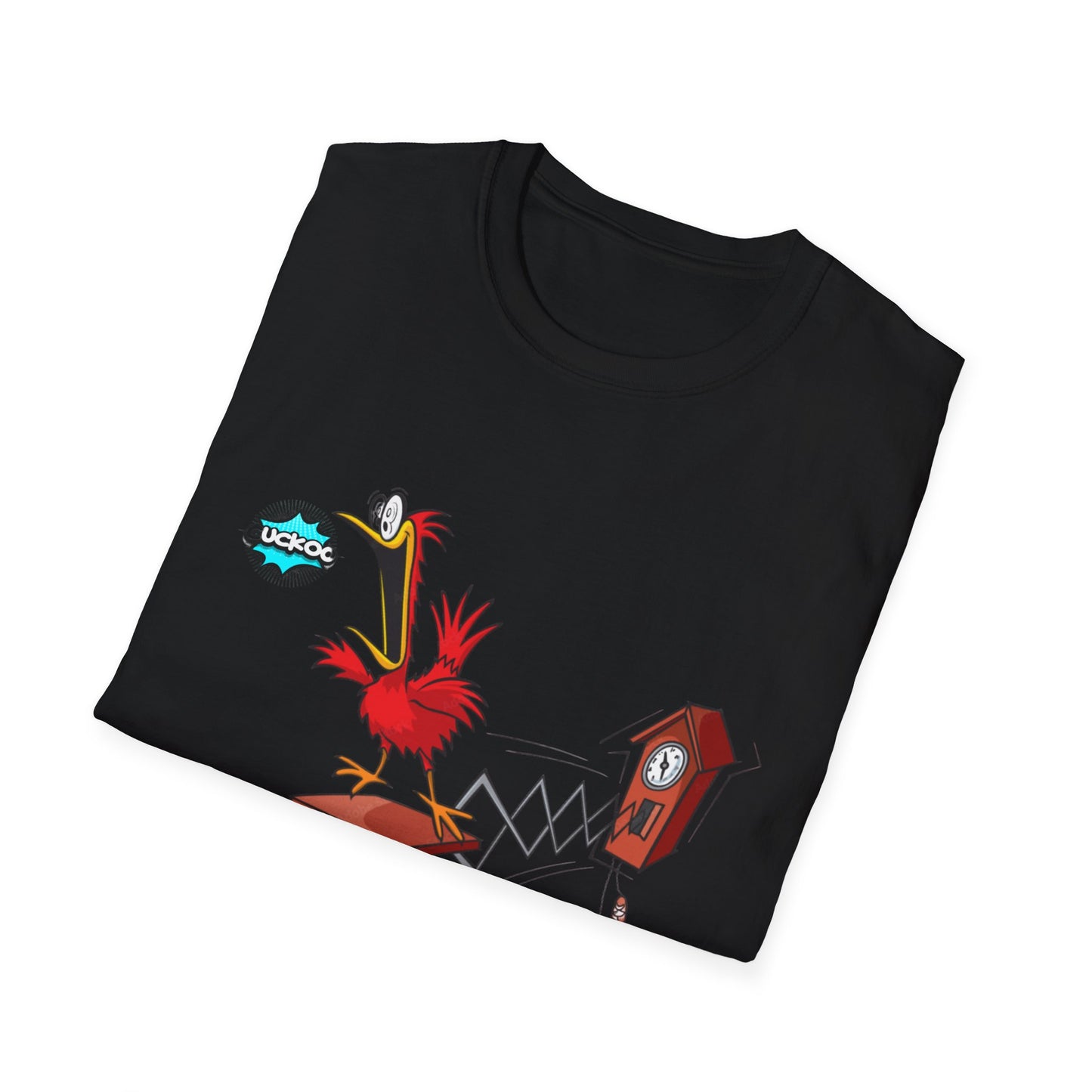 Whimsical Unisex Softstyle T-Shirt, Fun Graphic Tee