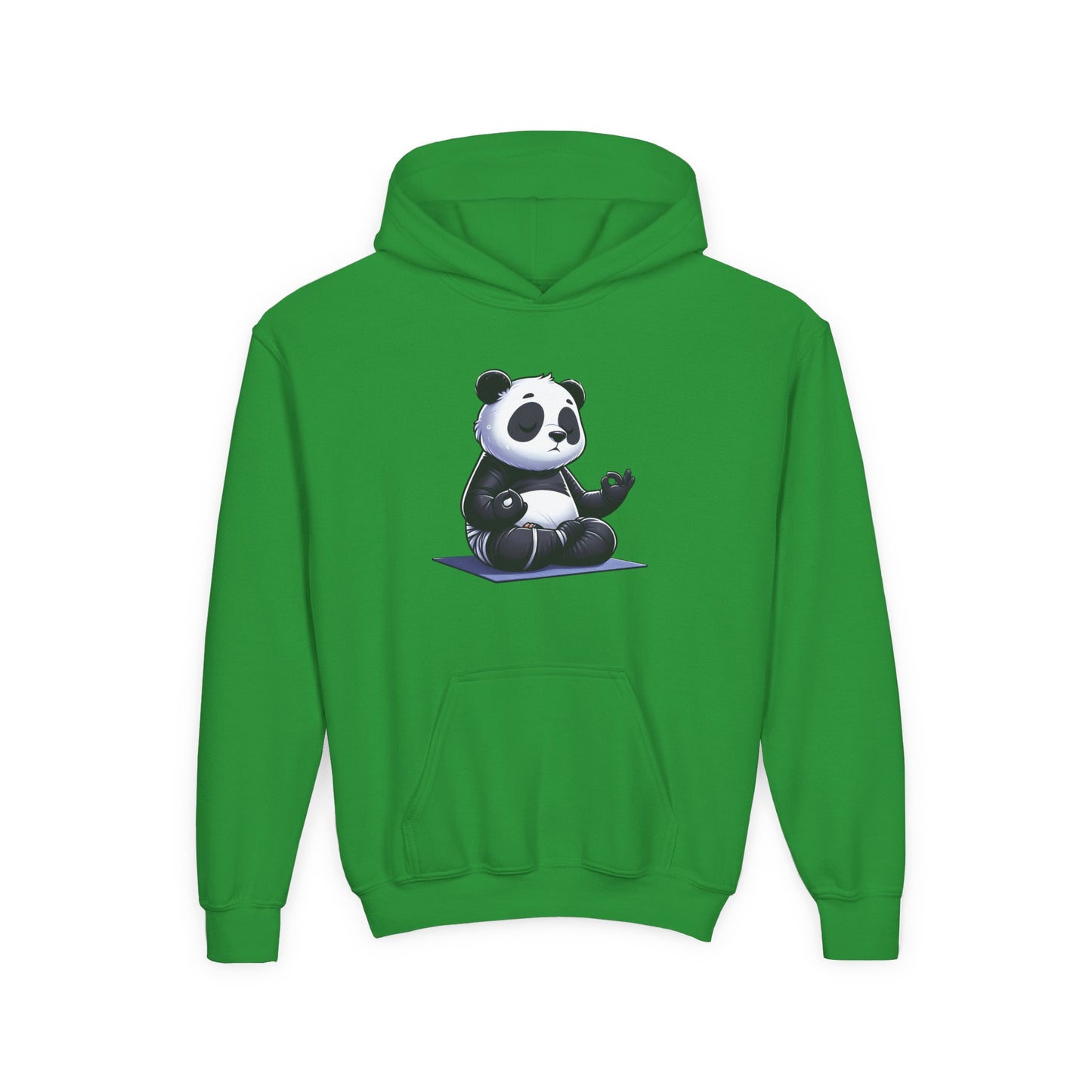 Kids Panda Yoga Hoodie — Cute Meditating Panda Sweatshirt for Children