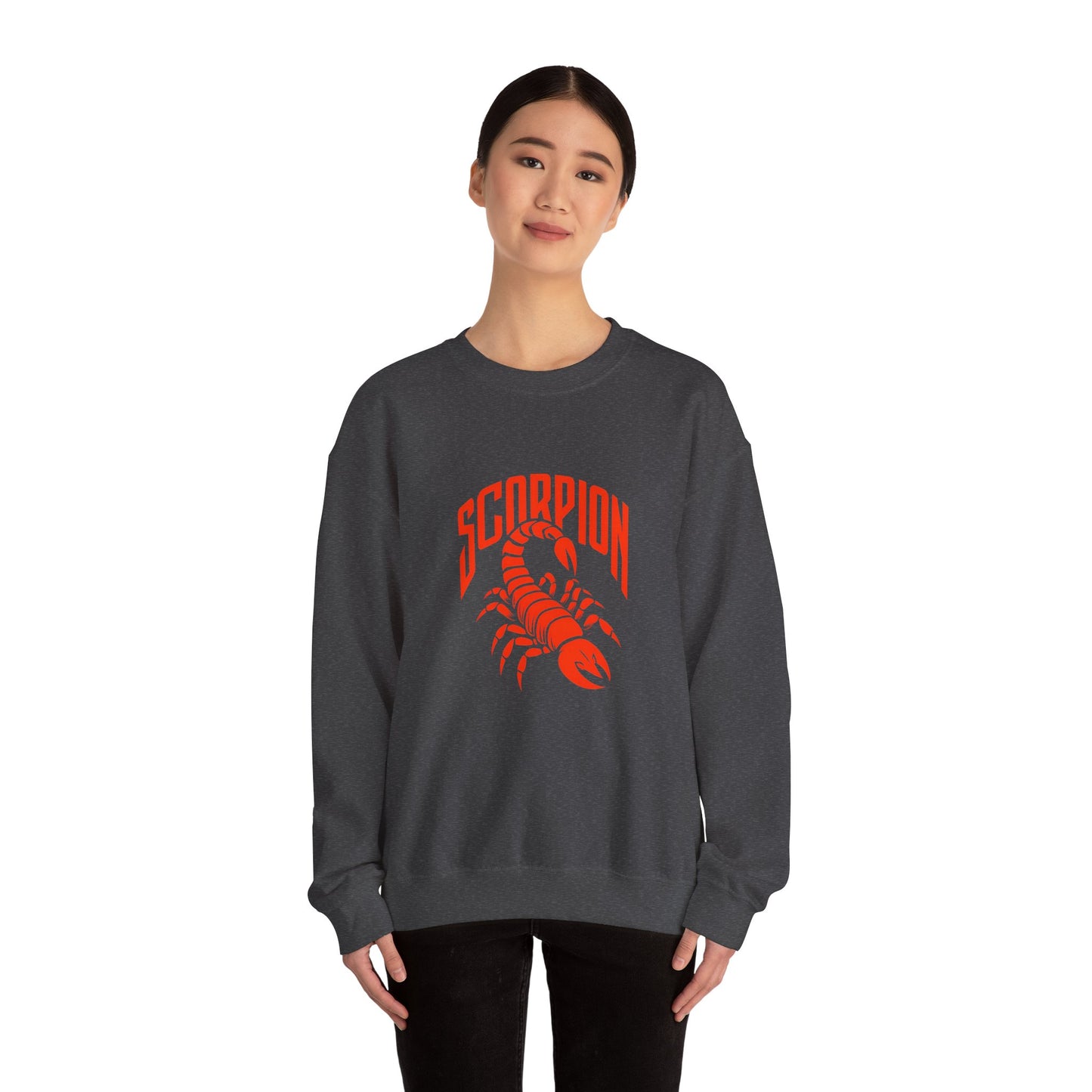 Scorpion Graphic Sweatshirt — Bold Zodiac Scorpion Crewneck