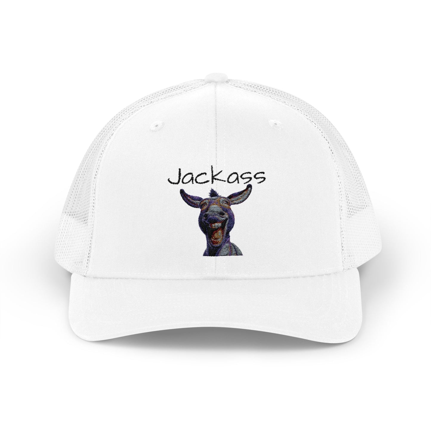Humorous Jackass Snapback Trucker Cap