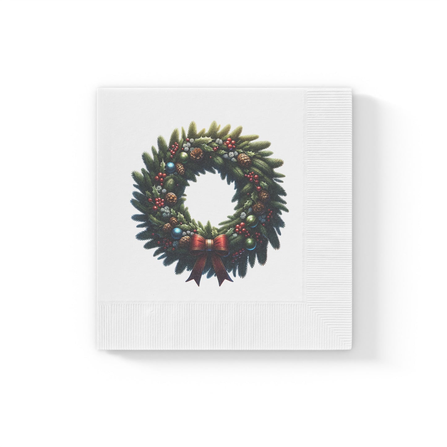 White Coined Napkins