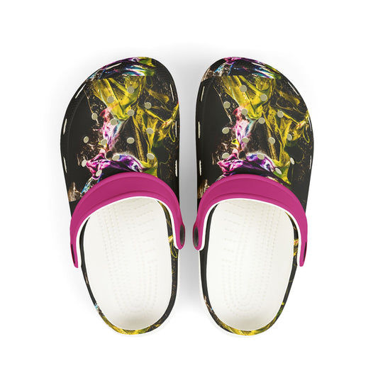 Vibrant Kids' EVA Foam Clogs - Colorful Slip-On Shoes