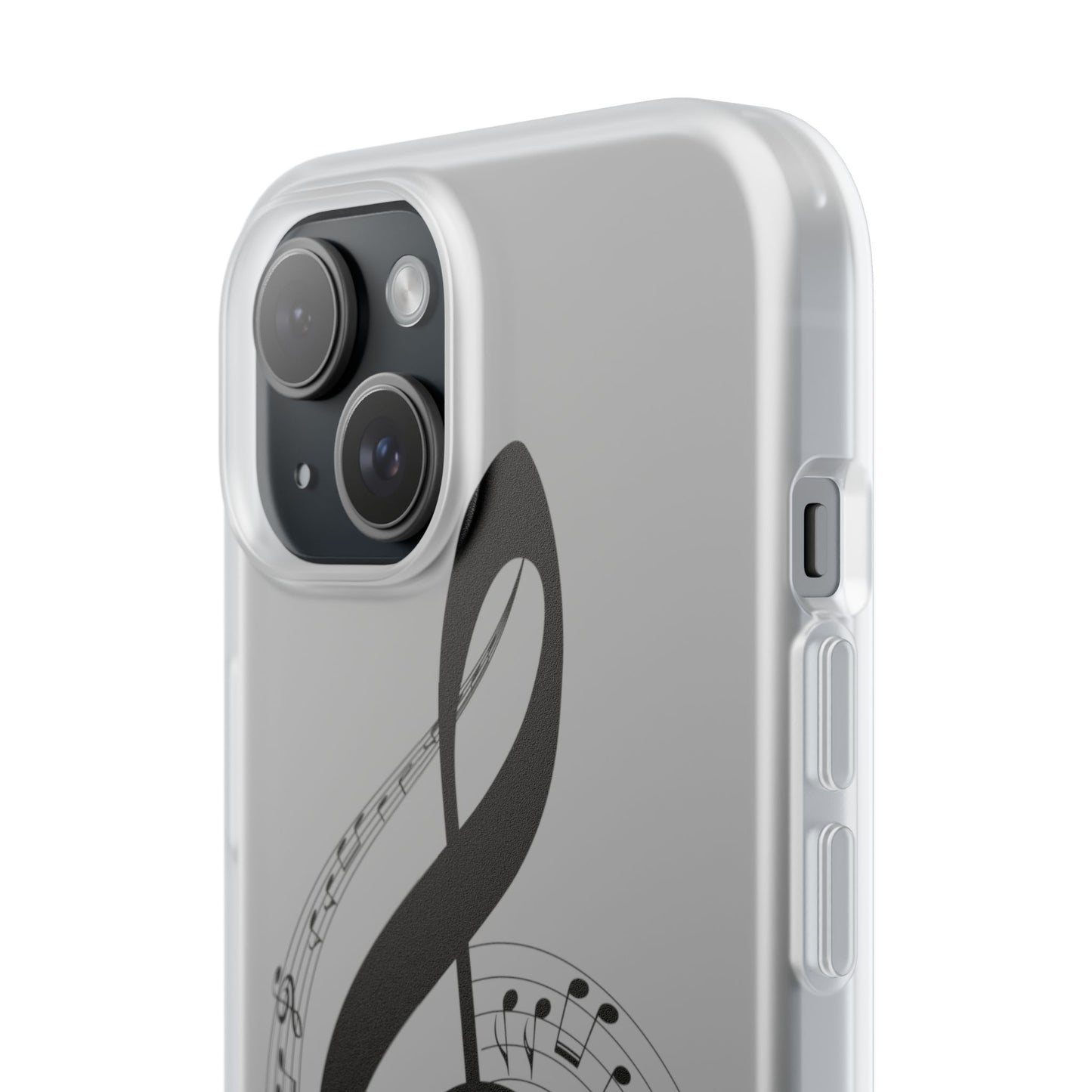 Phone Case — Musical Treble Clef Design