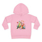 Toddler Hoodie — Cute Parrot Love Pullover (Heart Bird Kids Sweatshirt)