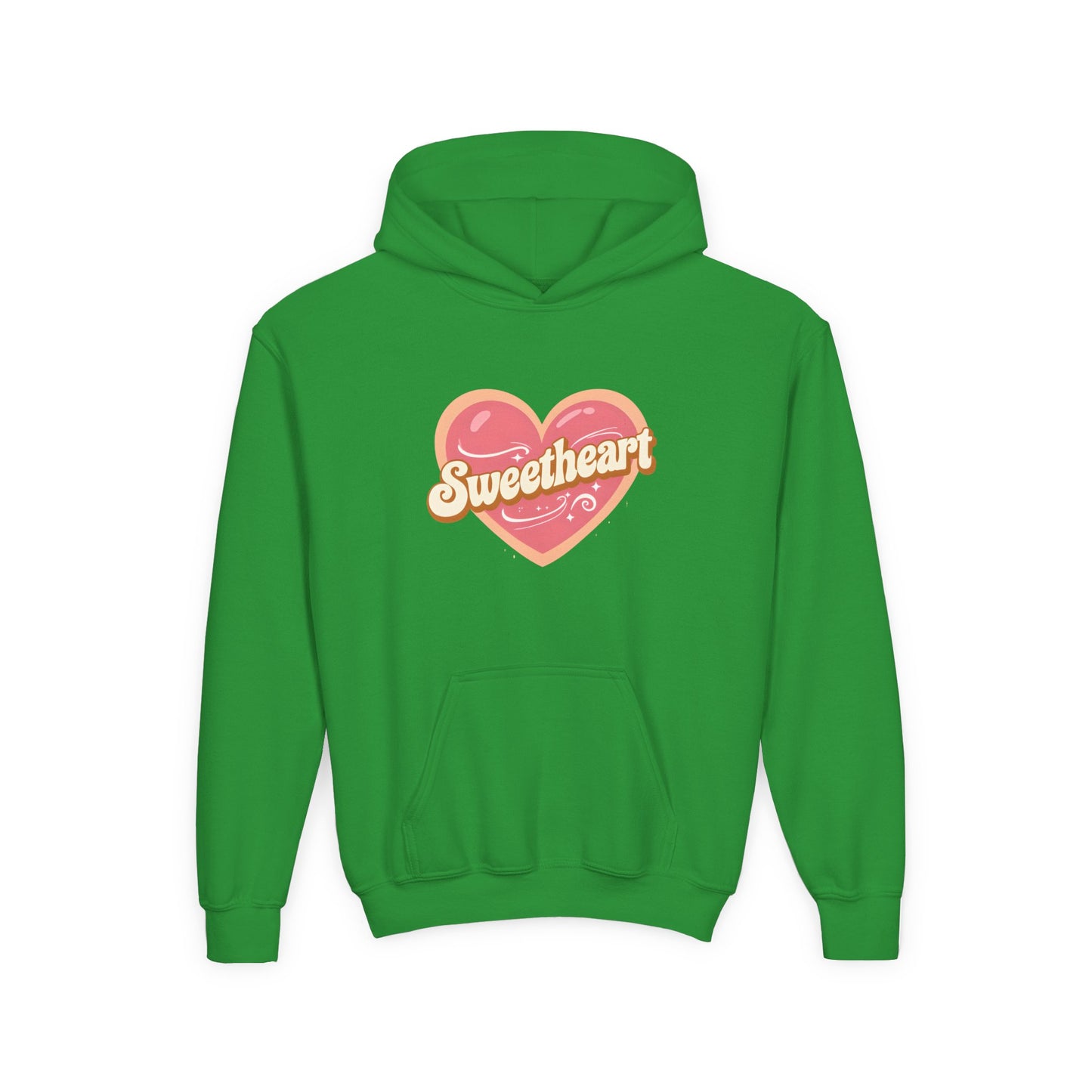 Sweetheart Heart Graphic Hoodie | Youth sweatshirt