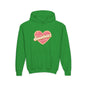 Sweetheart Heart Graphic Hoodie | Youth sweatshirt
