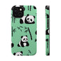 Panda Bamboo Magnetic Impact-Resistant Phone Case