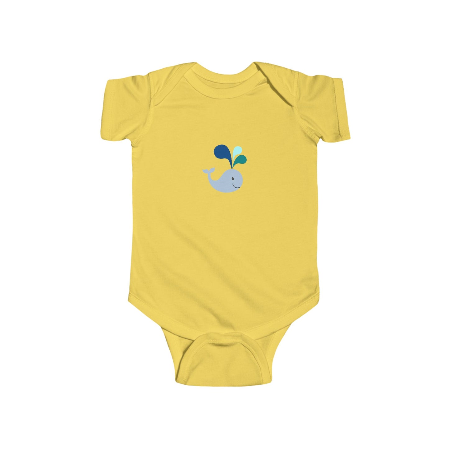 Adorable Whale Baby Onesie