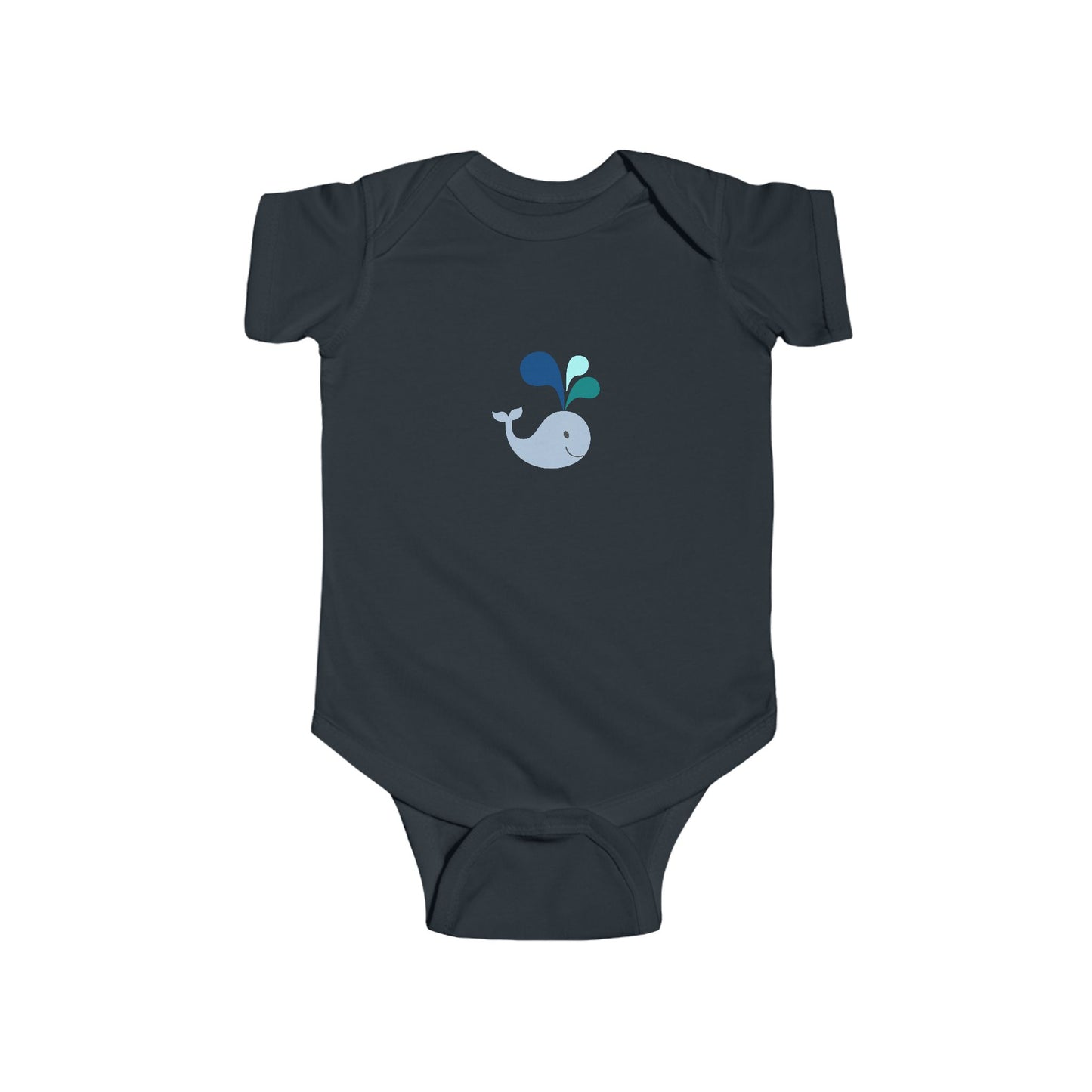 Adorable Whale Baby Onesie