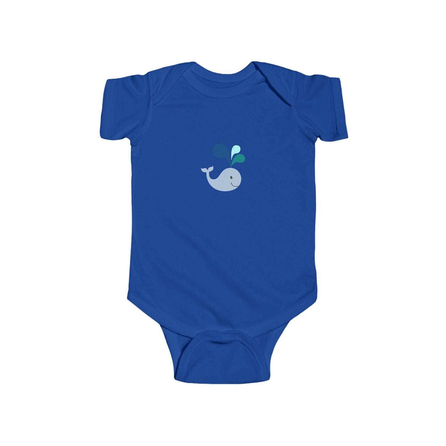 Adorable Whale Baby Onesie