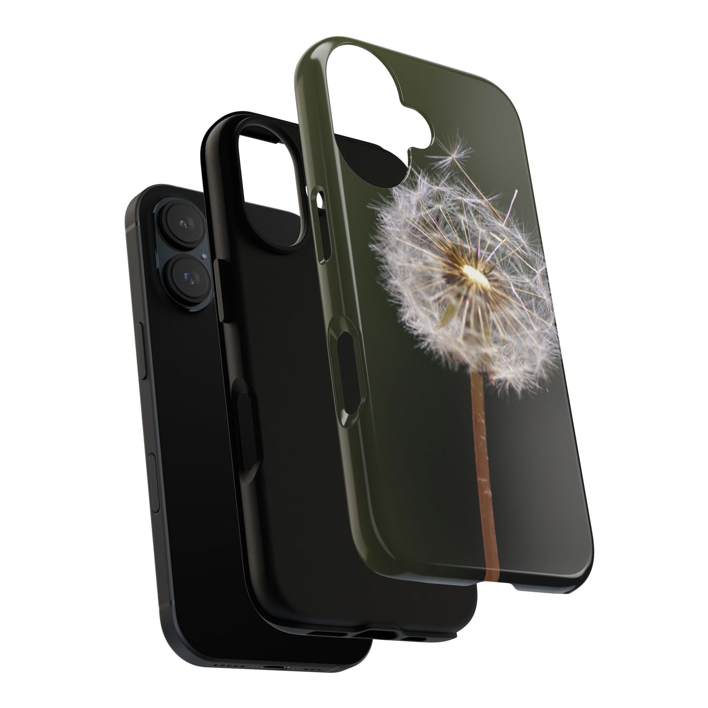 Dandelion Photo Tough Case — Protective Floral Phone Cover