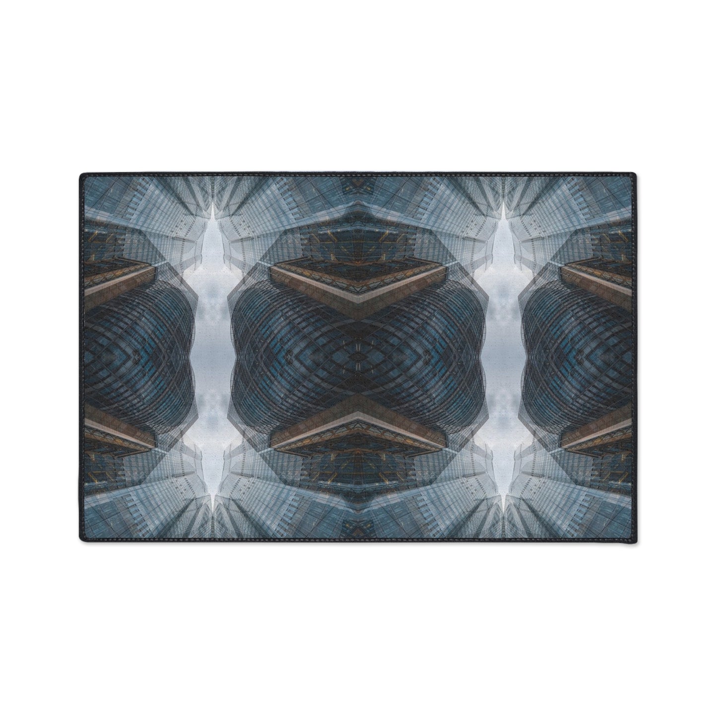 Industrial Urban Pattern Floor Mat — Heavy Duty Entry Rug