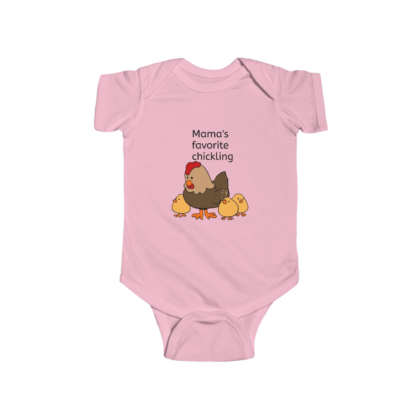 Mama Favorite Chickling Infant Bodysuit, Baby Shower Gift, Cute Baby Outfit