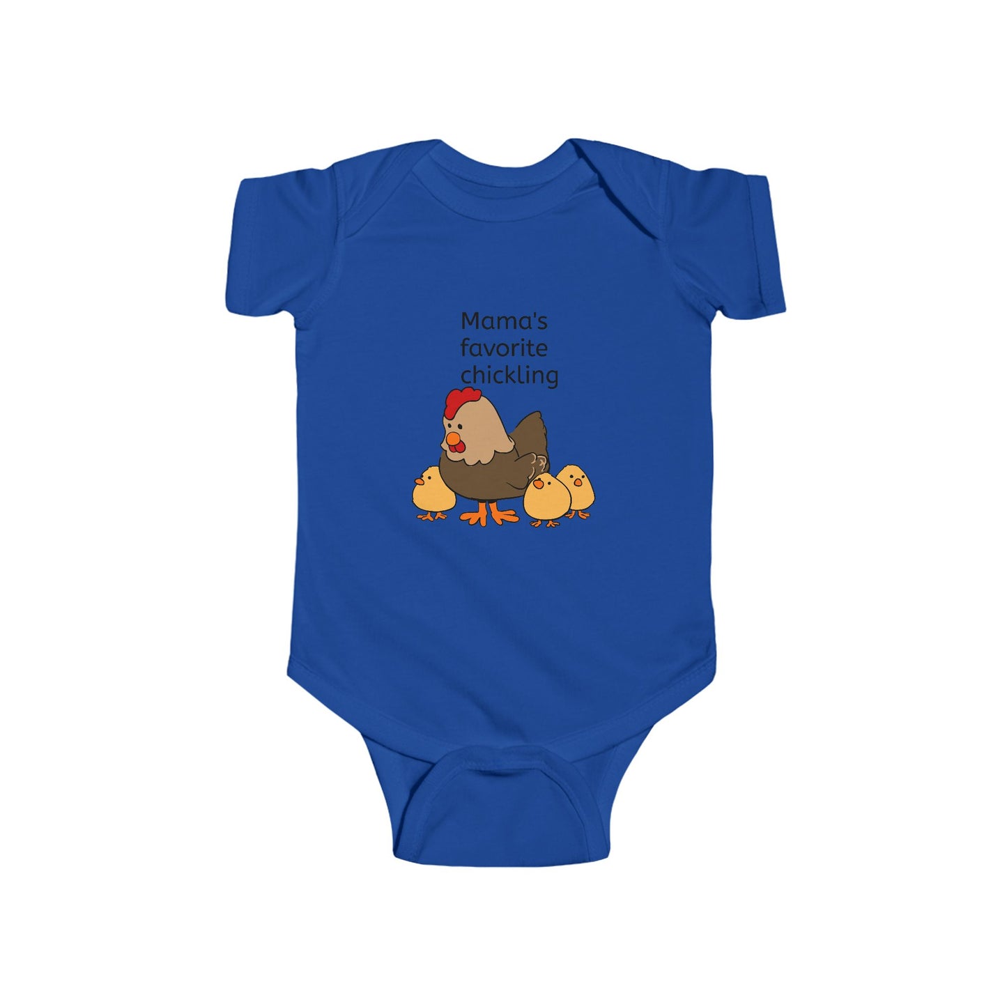 Mama Favorite Chickling Infant Bodysuit, Baby Shower Gift, Cute Baby Outfit