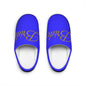 Luxurious Women's Indoor Slippers with Elegant Monogram Design