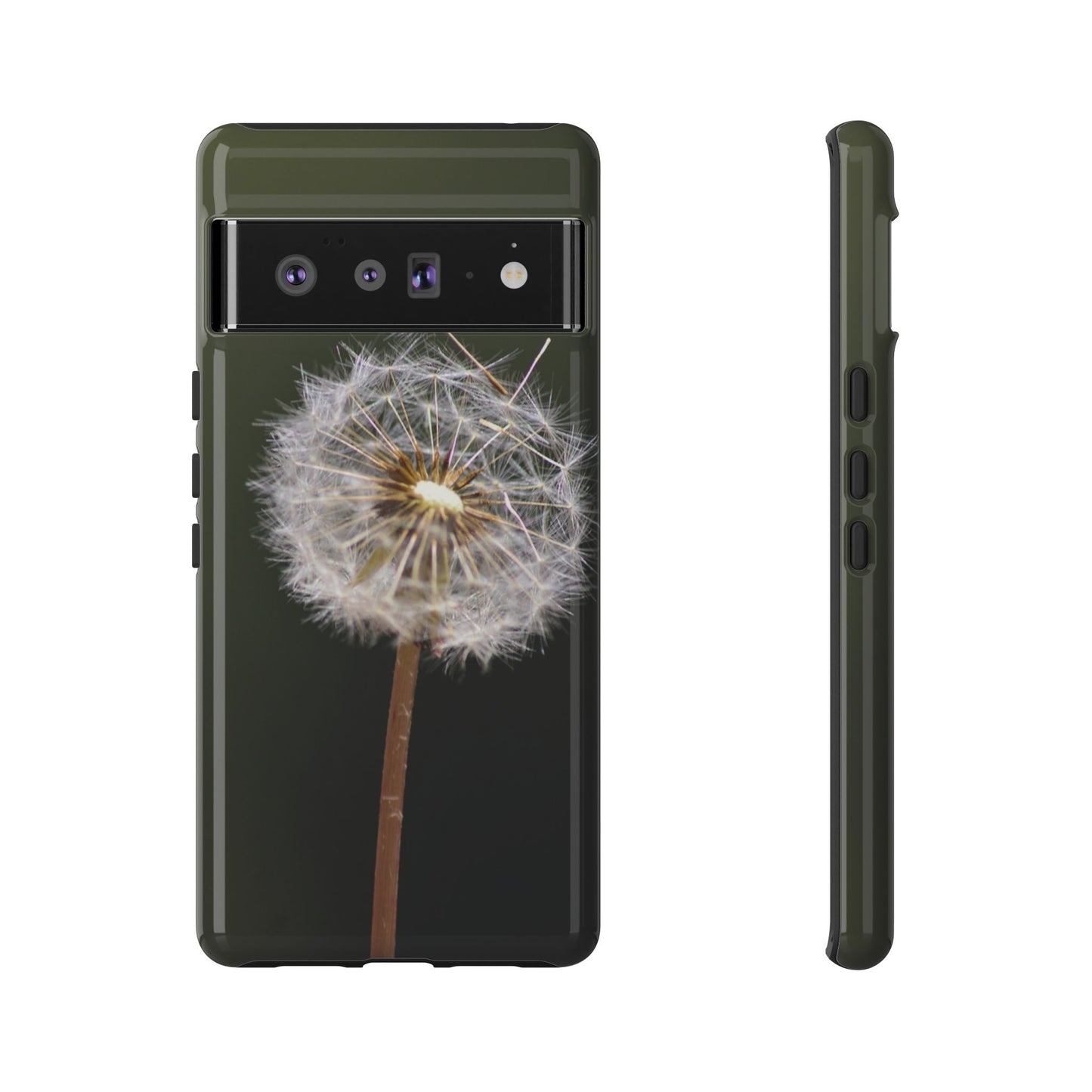Dandelion Photo Tough Case — Protective Floral Phone Cover