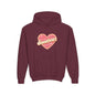 Sweetheart Heart Graphic Hoodie | Youth sweatshirt