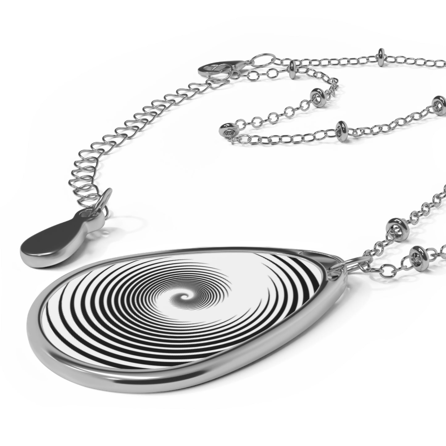 Spiral Pendant Necklace, Minimalist Jewelry Gift, Everyday Chic Accessory