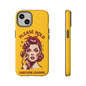 Phone Case - "Please Hold, Sarcasm Loading" Retro Pin-Up Tough Case