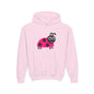 Pink Ladybug Kids Hoodie | Cute Bug Graphic Sweatshirt