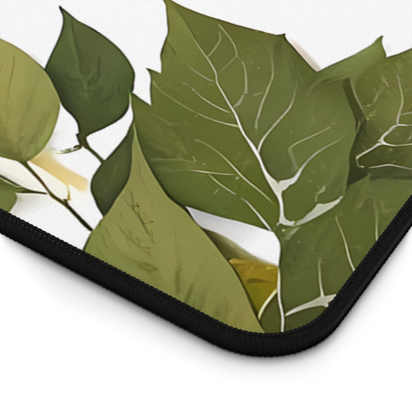 Elegant Botanical Desk Mat, Office Decor, Floral Desk Pad, Eco-Friendly Workspace, Gift for Her, Home Office Accessories