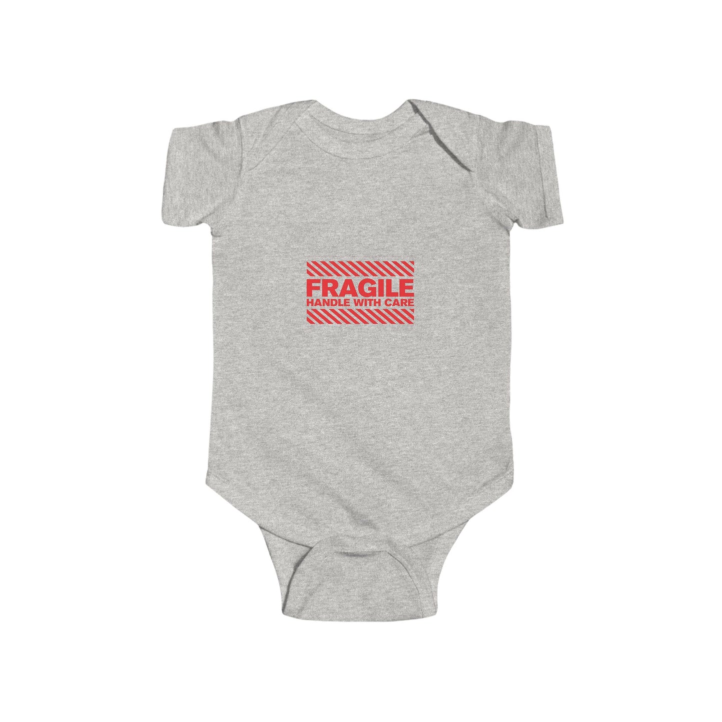 Funny Infant Bodysuit - "Fragile: Handle with Care", Baby Gift, Cute Baby